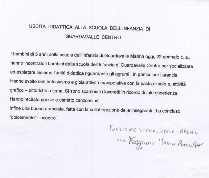 USCITA DIDATTICA GUARDAVALLE CC